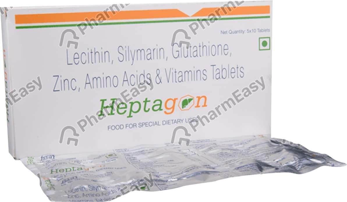 Buy Heptagon Strip Of 10 Tablets Online at Flat 15 OFF PharmEasy