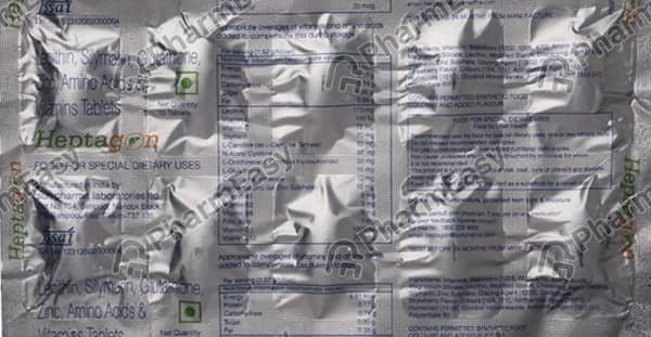 Heptagon Strip Of 10 Tablets