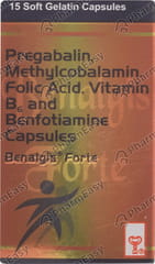 BENALGIS FORTE BOTTLE OF 15 SOFTGEL CAPSULES