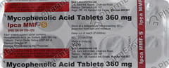 IPCA MMF S 360MG STRIP OF 10 TABLETS