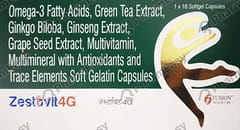 ZESTOVIT 4G STRIP OF 10 CAPSULES