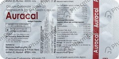 AURACAL STRIP OF 10 SOFTGEL CAPSULES