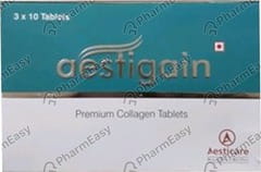 AESTIGAIN STRIP OF 10 TABLETS