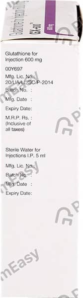 Gx 600mg Dry Vial Of 1 Powder For Injection