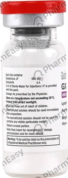 Gx 600mg Dry Vial Of 1 Powder For Injection
