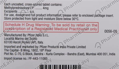 Allpred 4mg Strip Of 10 Tablets