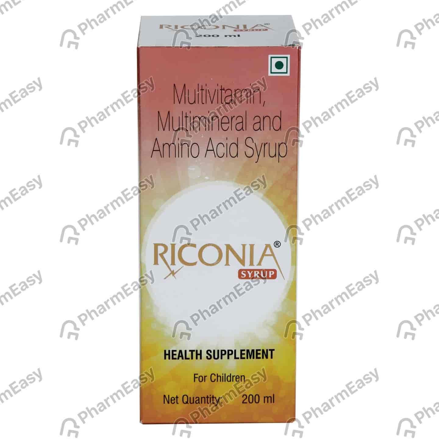 Riconia Bottle Of 200ml Syrup