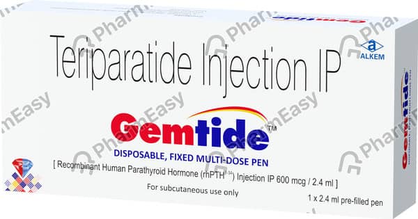 Gemtide Pre Filled Pen Of 2.4ml Injection