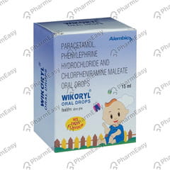 WIKORYL MIX FRUIT BOTTLE OF 15ML ORAL DROPS