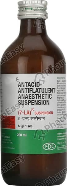 7 La Sugar Free Bottle Of 200ml Suspension