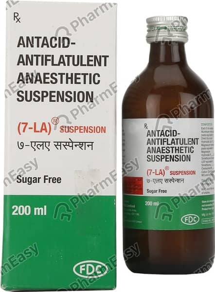 7 La Sugar Free Bottle Of 200ml Suspension