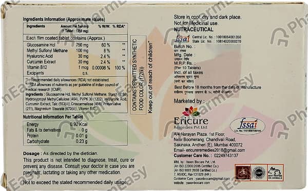 Winocart Strip Of 10 Tablets