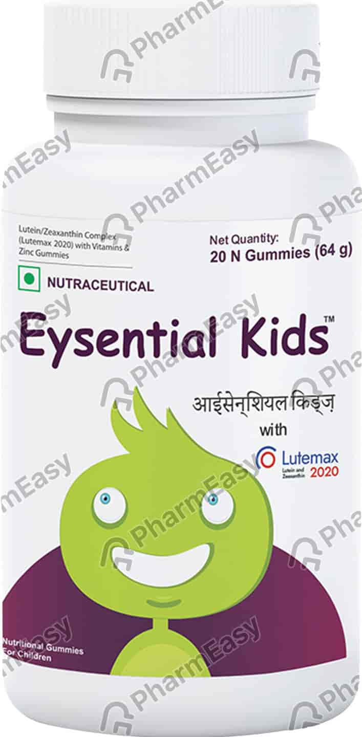 Eysential Kids Bottle Of 20 Gummies