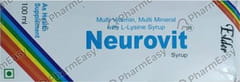 NEUROVIT BOTTLE OF 100ML SYRUP