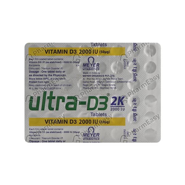 Ultra D3 2k Tablets 48'S