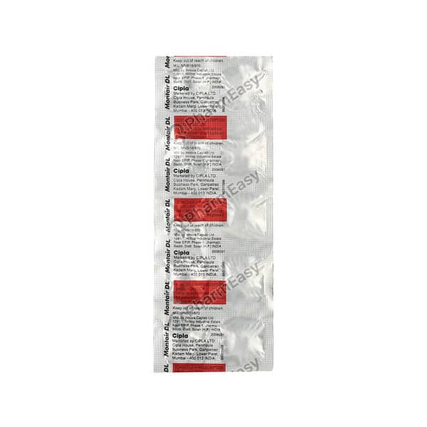 Montair Dl Strip Of 10 Tablets