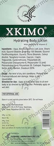 Xkimo Hydrating Body Lotion 150Ml