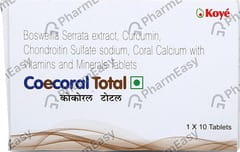 Coecoral Total Strip Of 10 Tablets