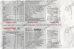 COECORAL TOTAL STRIP OF 10 TABLETS