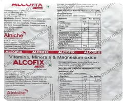 ALCOFIX STRIP OF 15 TABLETS
