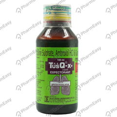Tusq X Plus Sugar Free Bottle Of 100ml Expectorant