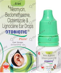 OTOBIOTIC PLAIN BOTTLE OF 5ML EAR DROPS