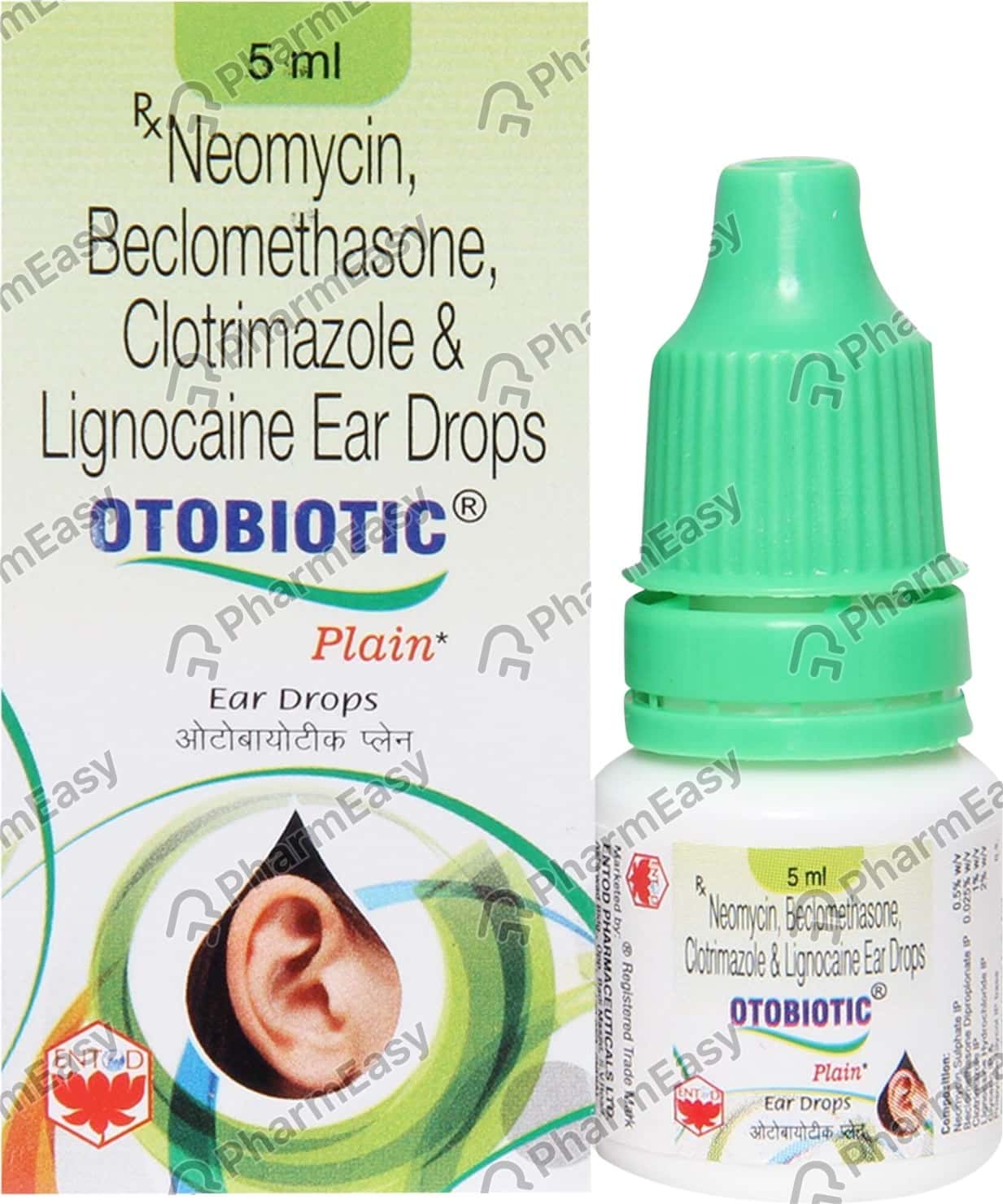 Buy Otobiotic Plain Ear Drops 5ml Online at Flat 15 OFF PharmEasy
