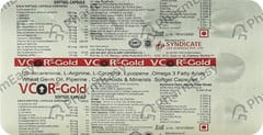 VCOR GOLD STRIP OF 10 CAPSULES