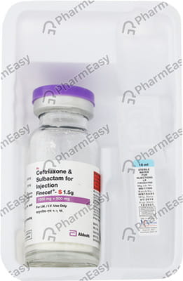 Finecef S 1.5gm Dry Vial Of 1 Powder For Injection