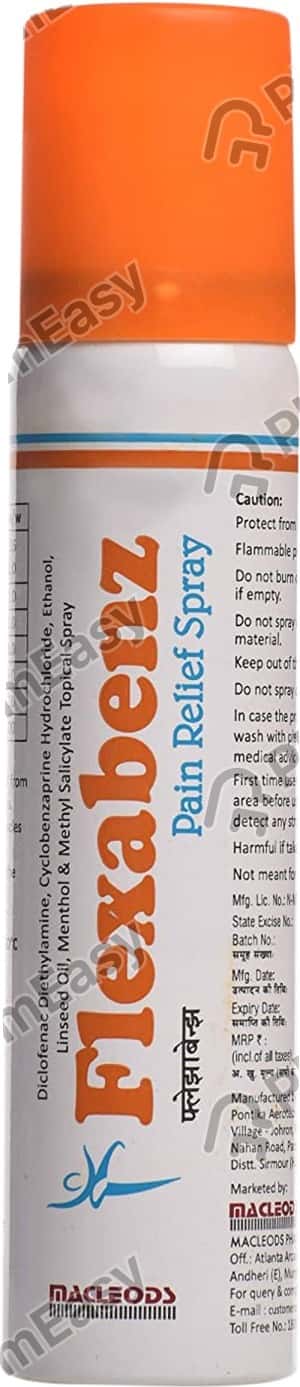 Flexabenz Pain Relief Spray 55gm