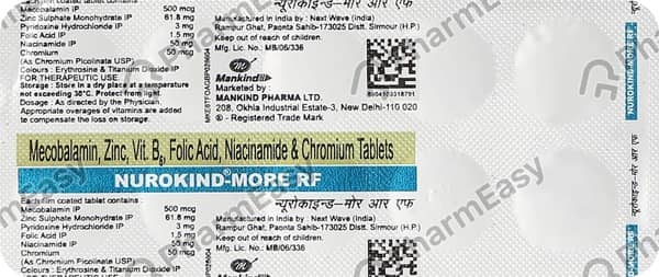 Nurokind More Rf Strip Of 10 Tablets