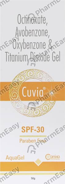 Cuvia Spf30 Aquagel 50Gm