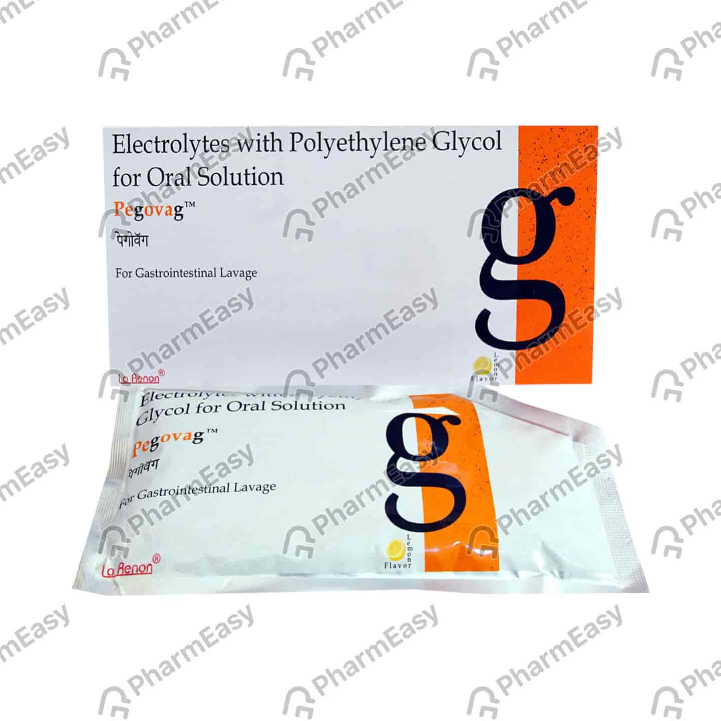 Pegovag Lemon Flavour Sachet Of 137.90gm Oral Powder