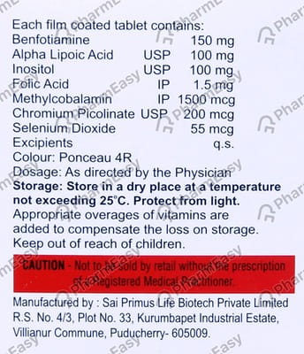 Transnerv Strip Of 10 Tablets