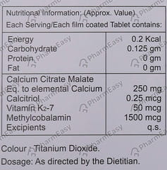 SHELGAIN K2 7 STRIP OF 10 TABLETS