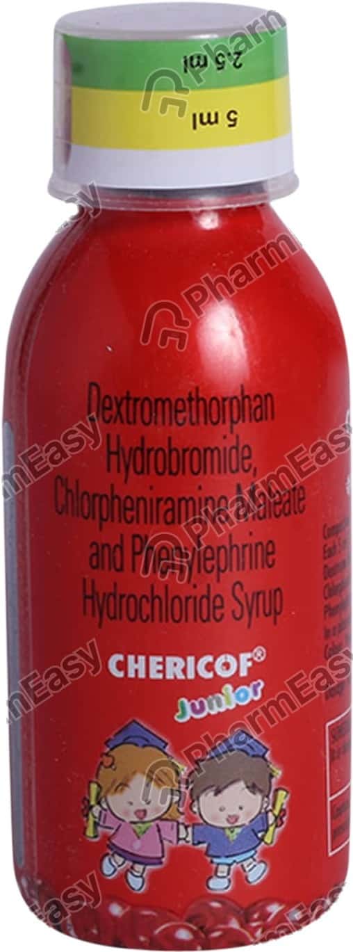 Chericof Junior Bottle Of 60ml Syrup Uses, Side Effects, Price