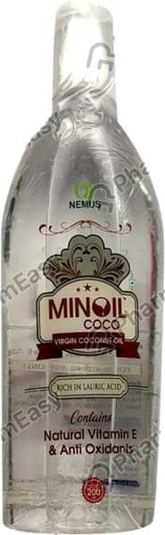 Minoil Coco Bottle Of 200Ml Vergin Coconut Oil
