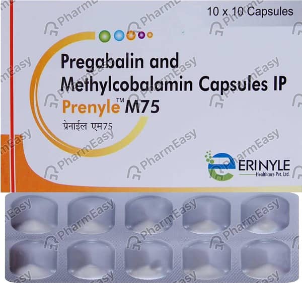 Prenyle M 75mg Strip Of 10 Capsules