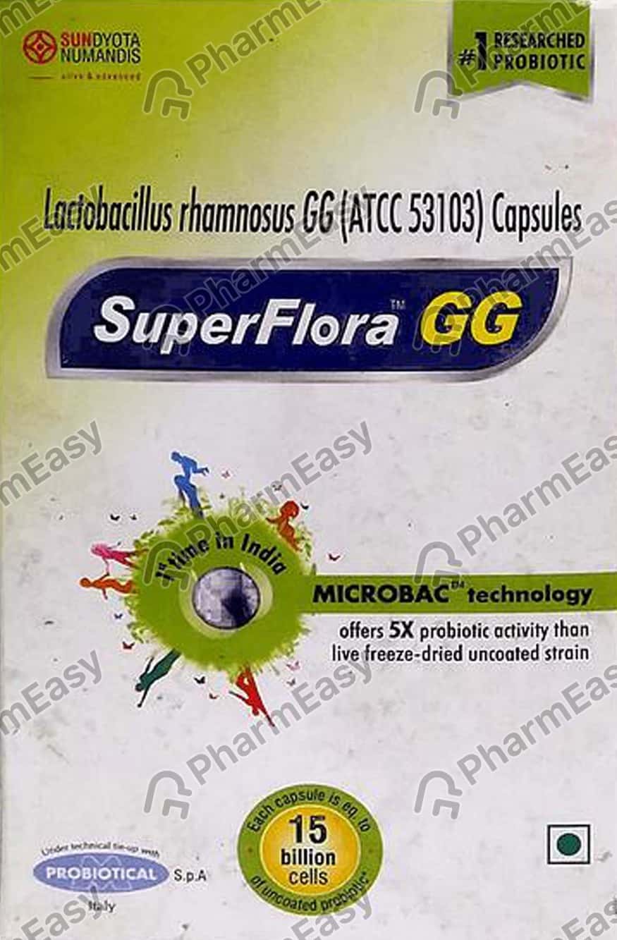 Buy Superflora 3 B Capsule (10) Online at Flat 15% OFF | PharmEasy