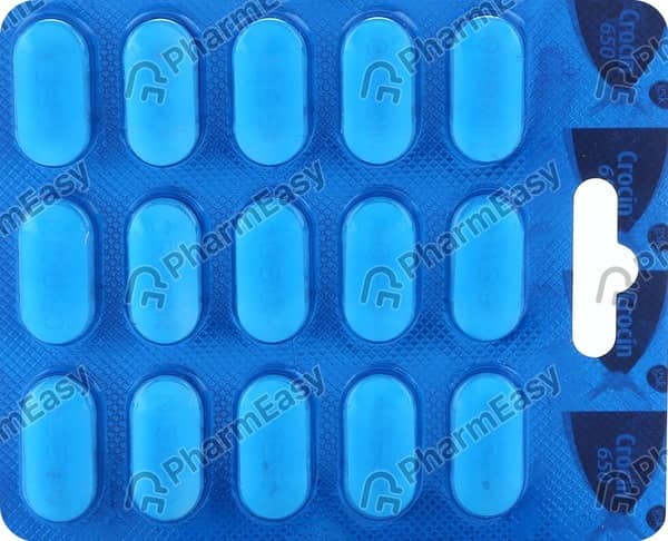 Crocin 650Mg Advance Strip Of 15 Tablets