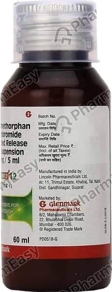 Ascoril D12 Orange Flavour Suspension 60ml