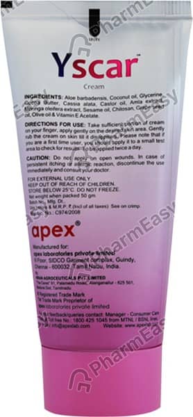 Yscar Cream 50Gm