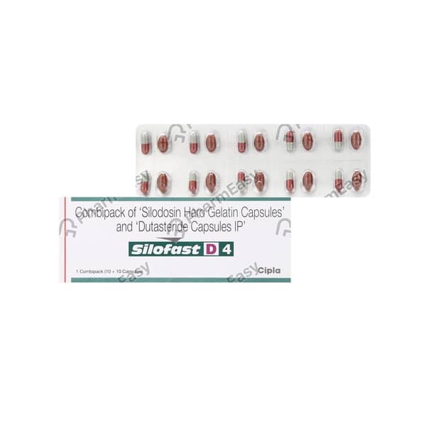 Silofast D 4 Combipack Strip Of 20 Capsules