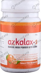 AZKALAX S TANGY ORANGE FLAVOUR BOTTLE OF 100GM POWDER