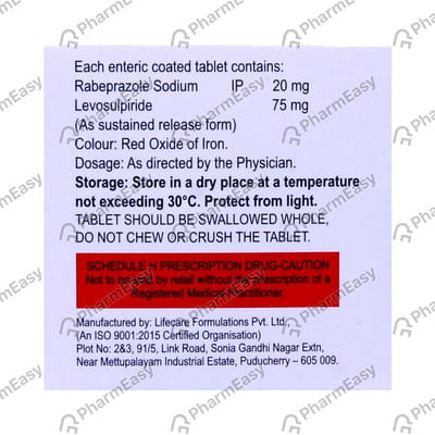 Prirab Ls Strip Of 10 Tablets