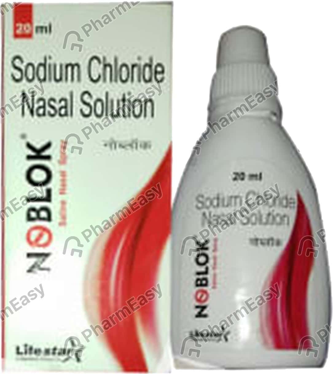 Noblok Saline Bottle Of 20ml Nasal Spray