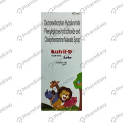 KUFRIL D JUNIOR BOTTLE OF 60ML SYRUP