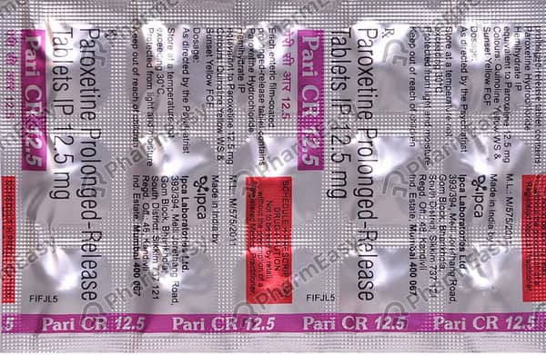 Pari Cr 12.5mg Strip Of 15 Tablets