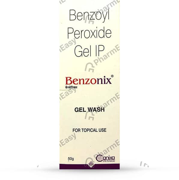 Benzonix 5% Tube Of 50gm Gel Wash