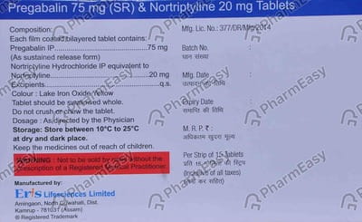 Sonaxa Nt 20mg Strip Of 15 Tablets